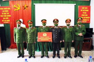 Lãnh đạo Bộ Công an thăm, làm việc tại Công an xã biên giới tỉnh Hà Giang