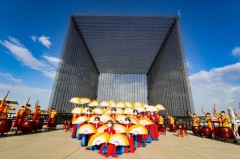 Đoàn Nghệ thuật Trống hội Học viện Cảnh sát nhân dân gây ấn tượng đẹp tại EXPO 2020 Dubai