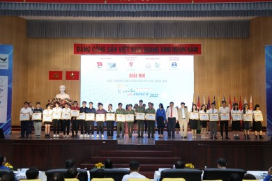 Sinh viên Trường Đại học An ninh nhân dân đạt giải nhì giải thưởng “Sinh viên nghiên cứu khoa học - Eureka” lần thứ 24 năm 2022