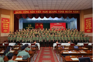   Trường Đại học An ninh nhân dân tổ chức Lễ tổng kết và trao giải Cuộc thi Sinh viên nghiên cứu khoa học năm học 2022 - 2023