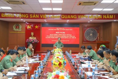 Quán triệt, triển khai chỉ đạo của Đảng ủy CATW, Lãnh đạo Bộ Công an tại Hội nghị Công an toàn quốc lần thứ 80 