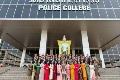  Trường Đại học An ninh nhân dân tổ chức các đoàn công của cán bộ, giảng viên và học viên khóa Cao học 18, khóa Cao học 19 đi học tập kinh nghiệm, khảo sát thực tế tại Thái Lan