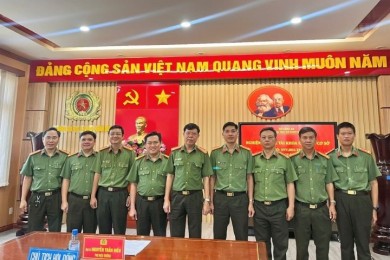 Trường Đại học An ninh nhân dân tổ chức đánh giá, nghiệm thu kết quả thực hiện nhiệm vụ khoa học và công nghệ cấp cơ sở do Tiến sĩ Lâm Tuấn Kiệt làm chủ nhiệm