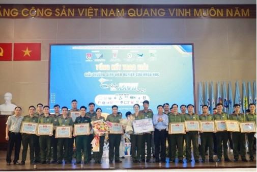 Dấu ấn sinh viên Trường Đại học An ninh nhân dân tại Giải thưởng Sinh viên nghiên cứu khoa học - Euréka lần thứ XXVII năm 2025