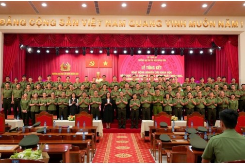Trường Đại học An ninh nhân dân tổ chức Lễ Tổng kết hoạt động nghiên cứu khoa học năm học 2025 - 2026