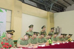 Đẩy mạnh thực hiện có hiệu quả Chương trình hành động “Trường Đại học An ninh nhân dân chung tay bảo vệ môi trường”