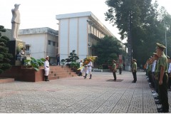 Trường Đại học An ninh nhân dân tổ chức  đón học viên khóa D29 hệ Đại học chính quy nhập học