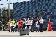 Học viên Trường Đại học An ninh nhân dân tham gia giải Việt dã sinh viên TP. HCM năm 2020