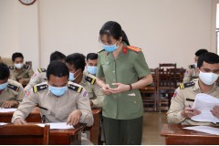 Trường Đại học An ninh nhân dân tổ chức Vòng loại cuộc thi “Hùng biện tiếng Việt” lần thứ I, năm học 2020 - 2021 trong khối học viên Campuchia
