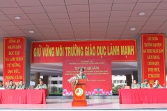 Trường Đại học An ninh nhân dân tổ chức Lễ xuất quân khóa D27 thực hiện “Chiến dịch lao động, vệ sinh, chỉnh trang toàn bộ khuôn viên địa điểm đào tạo của Trường tại xã An Phước, huyện Long Thành, tỉnh Đồng Nai”