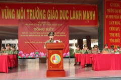 Tổng kết Chiến dịch tình nguyện của khóa D27 tại địa điểm đào tạo của Trường ở huyện Long Thành, tỉnh Đồng Nai