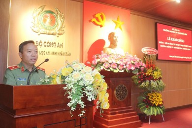 Trường Đại học An ninh nhân dân tổ chức Khai giảng Khóa 7 - Bồi dưỡng cán bộ quy hoạch chức danh Trưởng phòng và tương đương khối An ninh