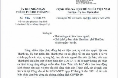 Ban chỉ đạo phòng, chống dịch Trường Đại học ANND triển khai văn bản của Ủy ban nhân dân Thành phố.