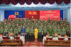 Trường Đại học An ninh nhân dân tổ chức lễ khai giảng Nghiên cứu sinh khóa 10 và Cao học khóa 16