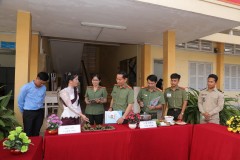Trường Đại học An ninh nhân dân tổ chức nhiều hoạt động cho học viên Campuchia vui đón Tết Chôl Chnăm Thmây
