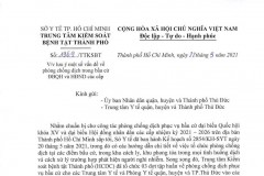 HCDC lưu ý một số vấn đề về phòng chống dịch trong bầu cử ĐBQH và HĐND các cấp