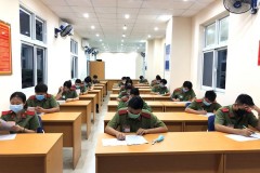 Vòng chung kết Cuộc thi tìm hiểu điều lệnh Công an nhân dân tại Trường Đại học An ninh nhân dân