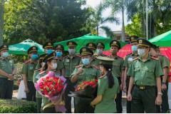 Trường Đại học An ninh nhân dân xuất quân, huy động học viên hỗ trợ Công an Thành phố Hồ Chí Minh thực hiện công tác đảm bảo an ninh, trật tự và phòng chống dịch bệnh COVID-19