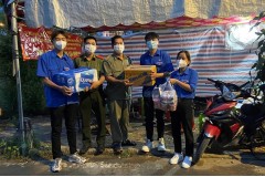 Học viên Trường Đại học An ninh nhân dân vững vàng trong tâm dịch