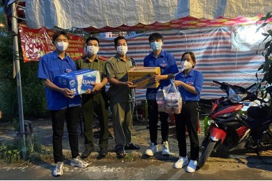 Học viên Trường Đại học An ninh nhân dân vững vàng trong tâm dịch