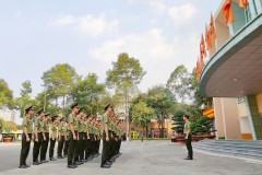 Học viên lớp D28A nỗ lực phấn đấu, hoàn thành tốt các nhiệm vụ trực, ứng trực tại Trường Đại học An ninh nhân dân