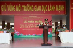 Học viên Trường Đại học An ninh nhân dân viết tiếp nên những hành trình đẹp tại huyện Tân Thạnh, tỉnh Long An