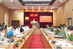 Bảo đảm an ninh, trật tự, an toàn xã hội, thực hiện thắng lợi nhiệm vụ phòng, chống dịch