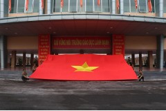 Buổi Lễ Chào cờ đặc biệt tại Trường Đại học An ninh nhân dân