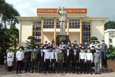 Trường Đại học An ninh nhân dân tổ chức tiếp nhận học viên Campuchia về Trường đào tạo sau thời gian gián đoạn do đại dịch COVID-19