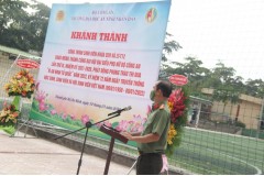 Trường Đại học An ninh nhân dân tổ chức khánh thành Công trình sinh viên Khoá D29 và LT-T12