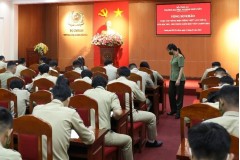 Trường Đại học An ninh nhân dân tổ chức Vòng Sơ khảo cuộc thi “Hùng biện tiếng Việt” lần thứ II, năm học 2021 - 2022 trong khối học viên Campuchia