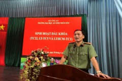 Trường Đại học An ninh nhân dân tổ chức nhập học đợt II năm 2022 cho học viên các khoá hình thức đào tạo vừa làm vừa học