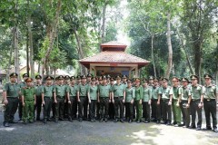 Trường Đại học An ninh nhân dân tổ chức về nguồn nhân kỷ niệm Ngày giải phóng miền Nam, thống nhất đất nước