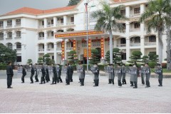 Đơn vị dự bị, sẵn sàng chiến đấu Trường ĐH ANND tích cực tập luyện, ứng trực, sẵn sàng nhận nhiệm vụ đảm bảo an ninh, trật tự trong dịp Kỷ niệm 47 năm Ngày giải phóng miền Nam, thống nhất đất nước và Kỷ niệm 136 năm ngày Quốc tế lao động
