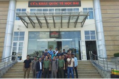 Trường Đại học An ninh nhân dân tổ chức đón học viên Campuchia trở về Trường tiếp tục học tập sau thời gian về nước tham gia bầu cử Hội đồng xã/phường
