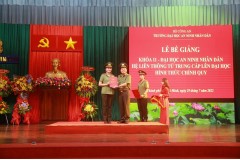 Trường Đại học An ninh nhân dân tổ chức Lễ Bế giảng Khóa 11 - Hệ liên thông từ Trung cấp lên Đại học, hình thức Chính quy, niên khóa 2019 - 2022