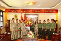 Học viên Campuchia tại Trường Đại học An ninh nhân dân tham gia các hoạt động chào mừng kỷ niệm 77 năm Quốc khánh nước Cộng hoà xã hội chủ nghĩa Việt Nam