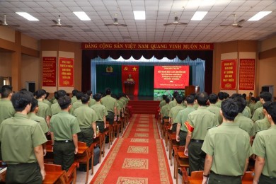 Phòng Quản lý học viên tổ chức Hội nghị báo cáo chuyên đề “Lịch sử hình thành và phát triển của Trường Đại học An ninh nhân dân (09/10/1963 - 09/10/2022)”