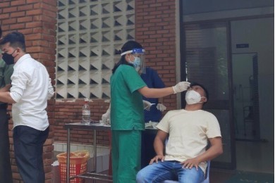 Trường Đại học An ninh nhân dân tổ chức tiếp nhận đào tạo, bồi dưỡng cán bộ Bộ Nội vụ Vương quốc Campuchia, Đợt 1 năm 2022