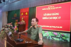 Trường Đại học An ninh nhân dân tổ chức Lễ Khai giảng Khoá Cao học 17