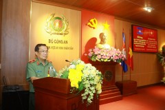 Trường Đại học An ninh nhân dân tổ chức khai giảng các khóa bồi dưỡng cho cán bộ Bộ Nội vụ Vương quốc Campuchia