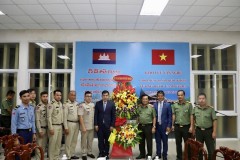 Đại học An ninh nhân dân tổ chức các hoạt động chúc mừng 69 năm Quốc khánh Vương quốc Campuchia (09/11/1953 – 09/11/2022)