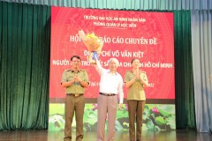 Phòng Quản lý học viên tổ chức Hội nghị báo cáo chuyên đề “Đồng chí Võ Văn Kiệt - Người học trò xuất sắc của Chủ tịch Hồ Chí Minh”