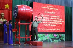 Trường Đại học An ninh nhân dân tổ chức Lễ Khai giảng Khóa 2 - Đại học An ninh nhân dân đối với học viên trúng tuyển đào tạo văn bằng 2 theo Đề án mở rộng thí điểm tuyển sinh