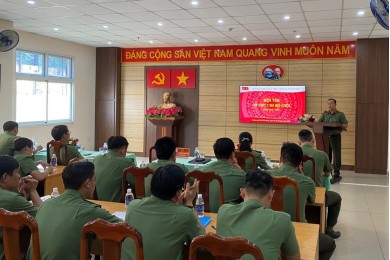 Đảng ủy P6 tổ chức khai mạc Hội thi Bí thư chi bộ giỏi