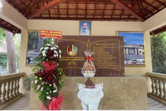 Trường Đại học An ninh nhân dân về nguồn tại Khu di tích Trung ương Cục miền Nam