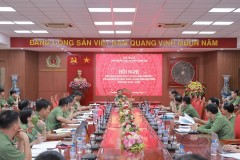 Trường Đại học An ninh nhân dân tổ chức Hội nghị đối thoại giữa Hiệu trưởng Nhà trường với các đơn vị chức năng và đại diện học viên năm học 2022 - 2023