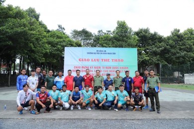 Học viên Campuchia tại Trường Đại học An ninh nhân dân tham gia các hoạt động chào mừng kỷ niệm 78 năm Quốc khánh nước Cộng hoà xã hội chủ nghĩa Việt Nam