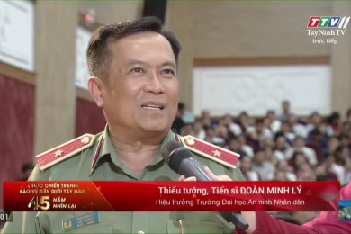 Trường Đại học An ninh nhân dân tổ chức các hoạt động kỷ niệm 45 năm Ngày chiến thắng chiến tranh bảo vệ biên giới Tây Nam của Tổ quốc và cùng quân dân Campuchia chiến thắng chế độ diệt chủng
