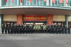 Đơn vị dự bị chiến đấu Trường Đại học An ninh nhân dân tổ chức diễn tập bảo vệ mục tiêu phục vụ công tác bảo đảm an ninh, an toàn cơ quan trong dịp Tết Nguyên đán Giáp Thìn và kỷ niệm 94 năm Ngày thành lập Đảng Cộng sản Việt Nam